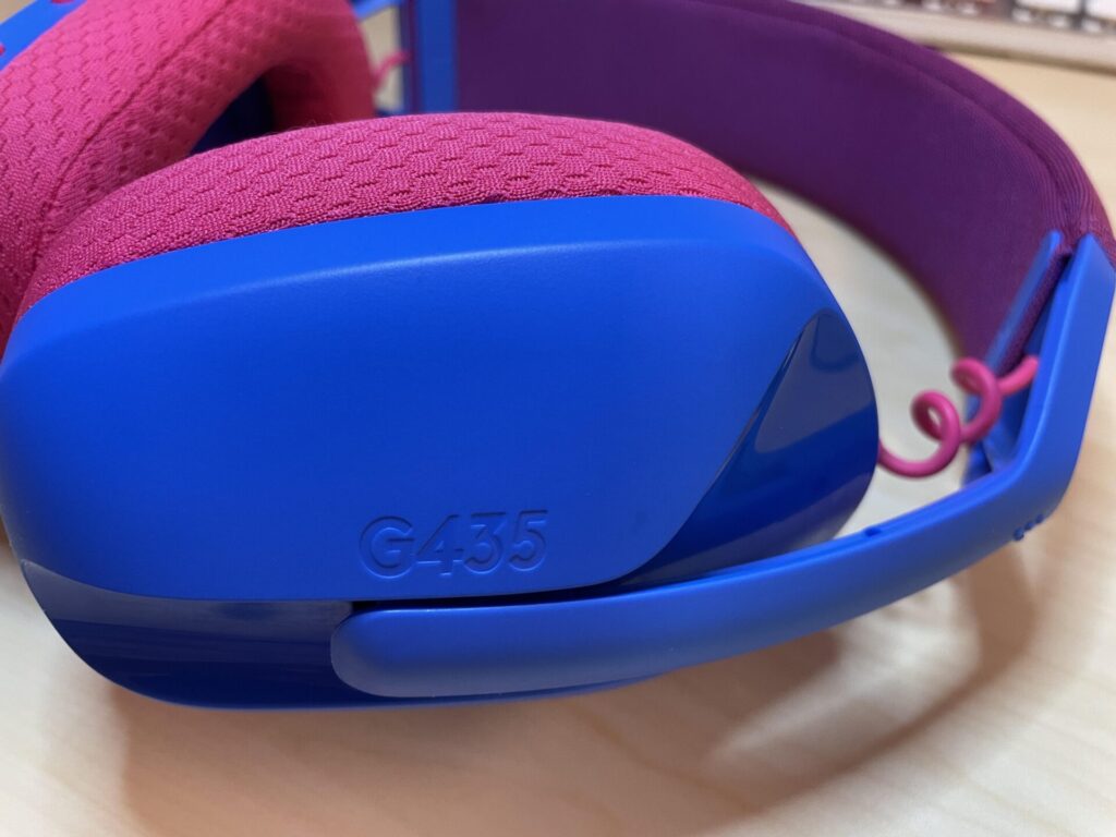G435ヘッドセット スイッチ